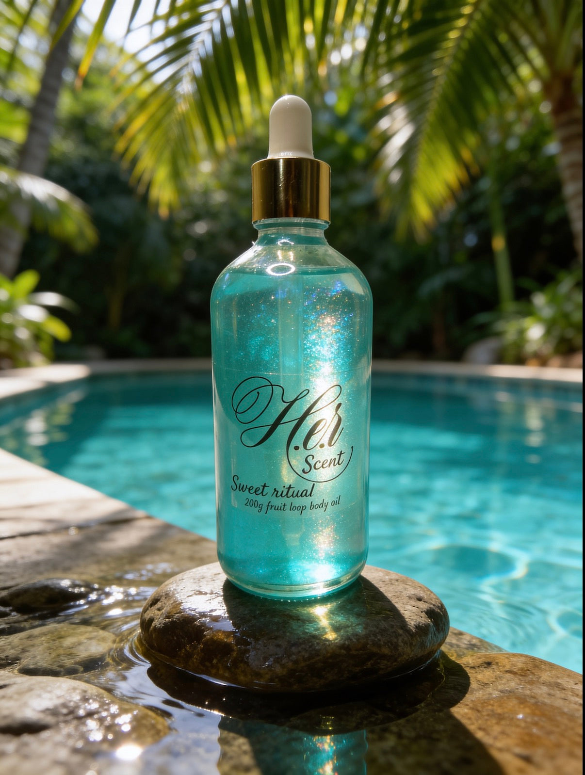 Sweet rituals body oil
