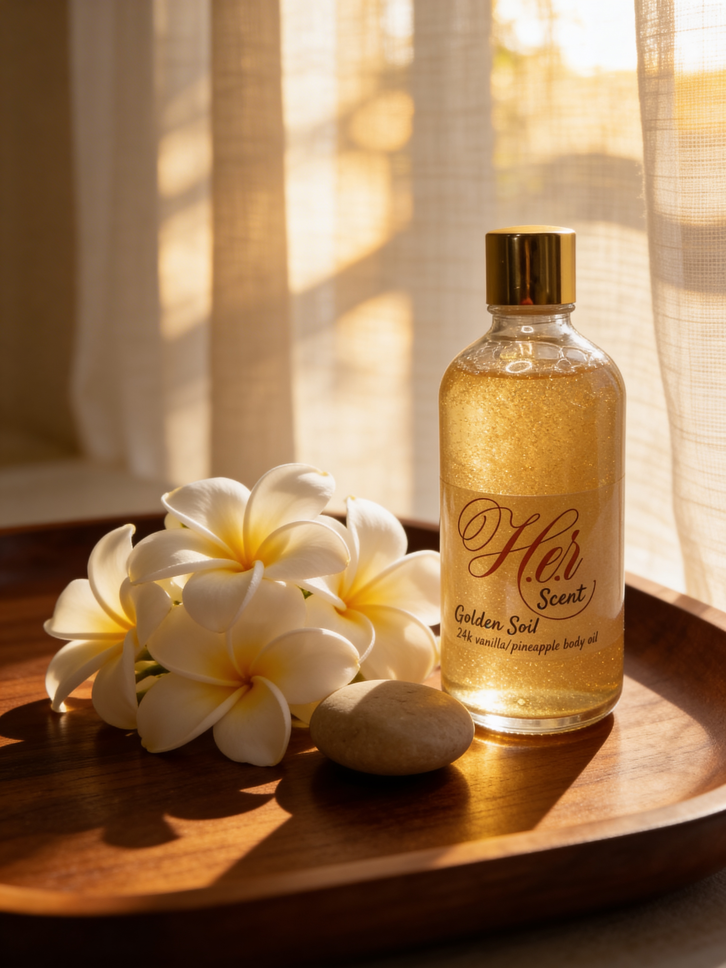 Golden soul body oil